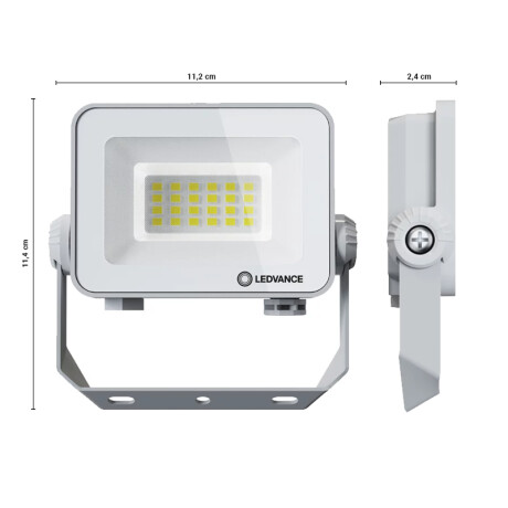 Foco LED LEDVANCE OSRAM Compact IP65 20W Blanco Foco LED LEDVANCE OSRAM Compact IP65 20W Blanco Luz Fría