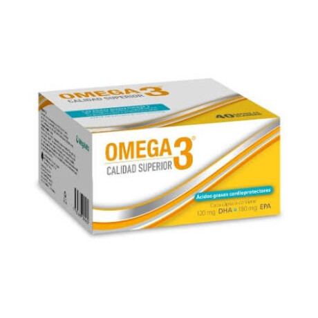 Omega 3 / 40 Cápsulas – Suplemento nutricional Omega 3 / 40 Cápsulas – Suplemento nutricional