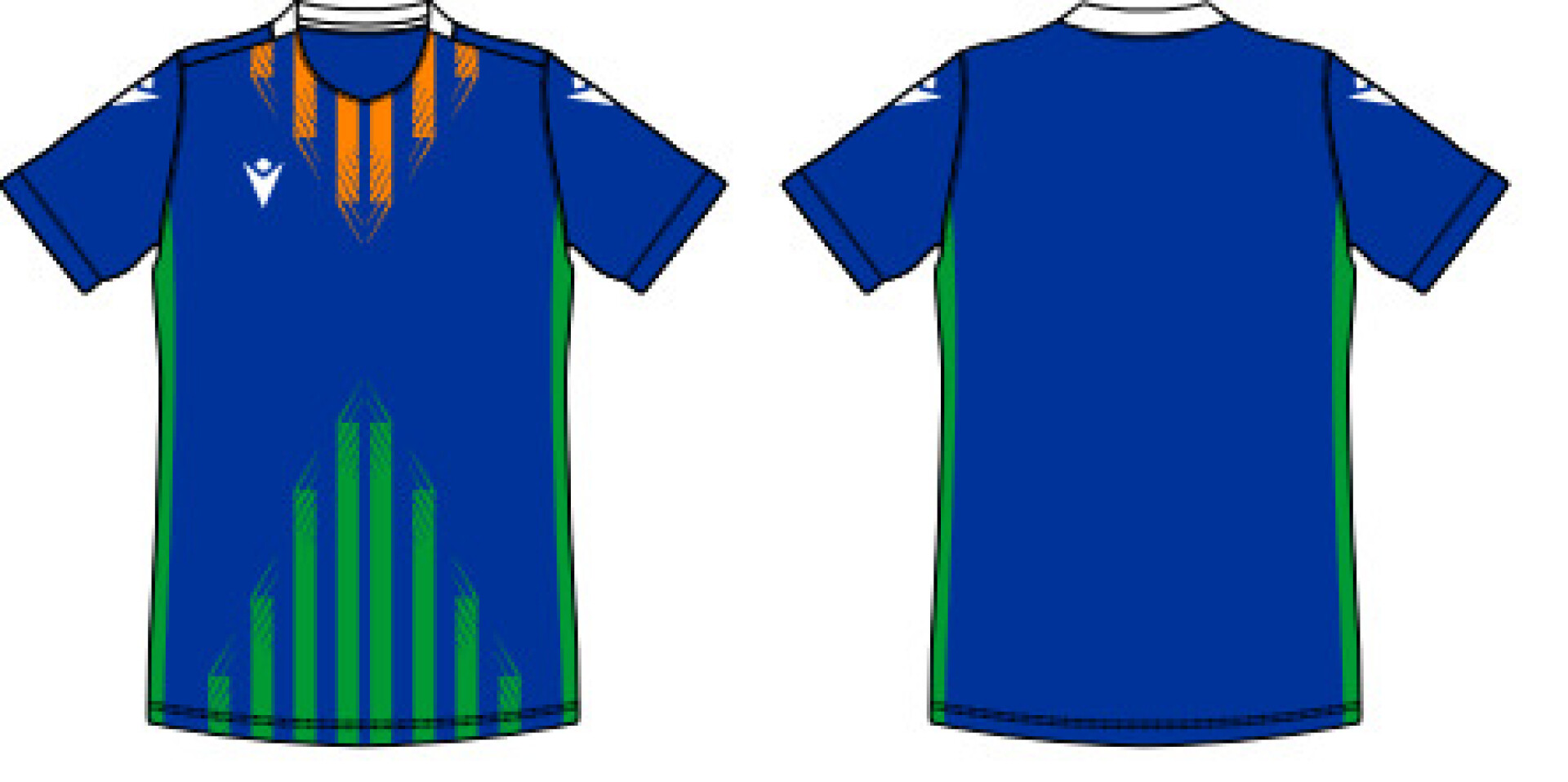 Camiseta Enfoque Fútbol/Handball Masculino Azul 