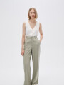 Pantalon Altova Verde Grisaceo