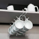 Soporte para tazas movible BLANCO
