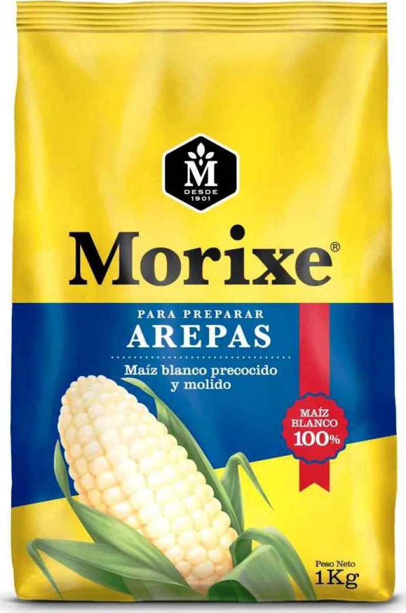 HARINA DE MAIZ PRECOCIDA MORIXE 1K 