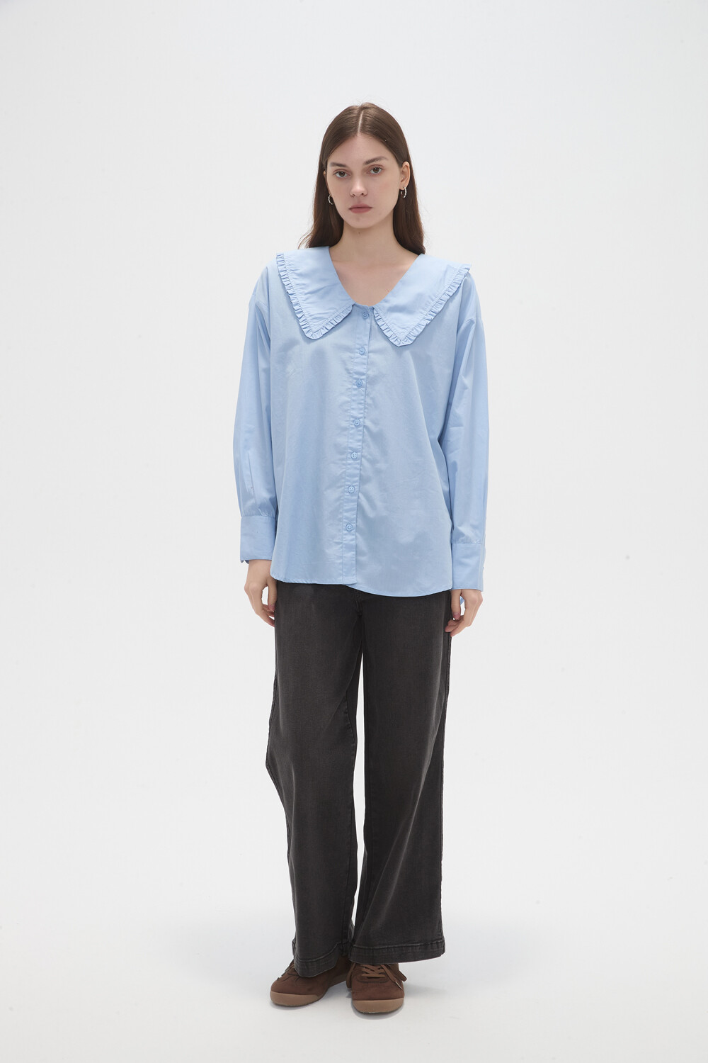Camisa Lalou Celeste
