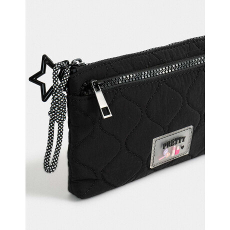 Portacosméticos Puffy Negro