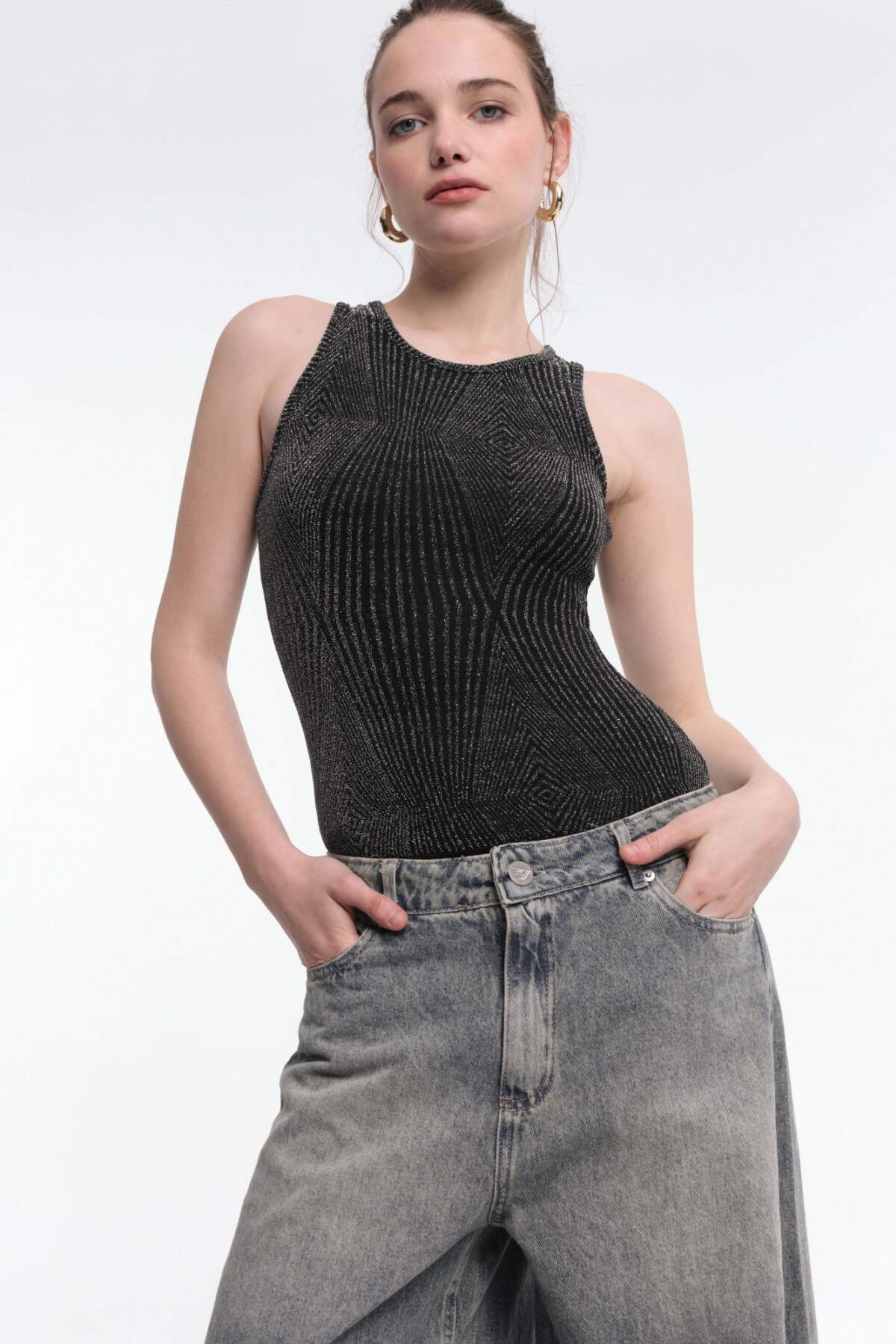 Body Glitter Plateado