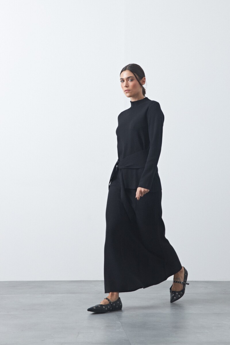 FALDA TRISTAN - Negro 