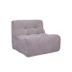 Sillón Sofá Lumax Modelo Tuuvi en caja Compactado Gris