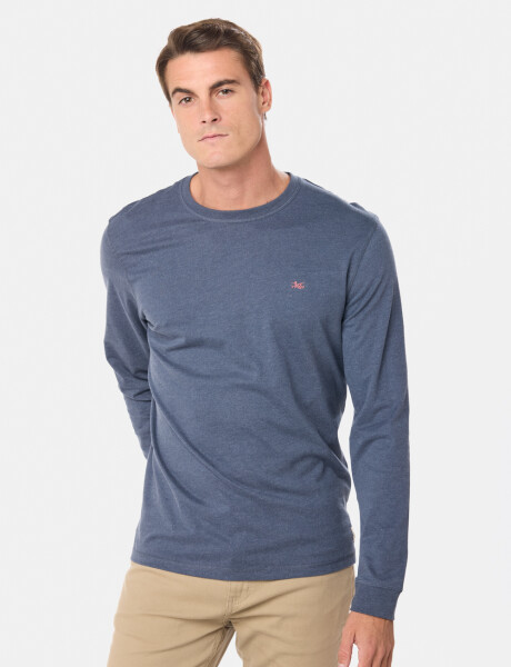 REMERA LISA DE ALGODÓN Marino