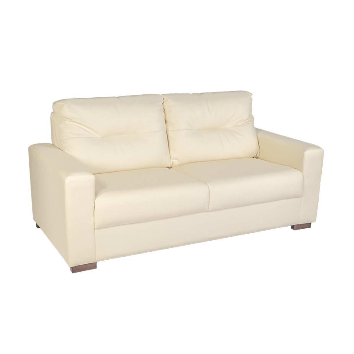 SOFA 3 CUERPOS - TAPIZADO PU MARFIL 