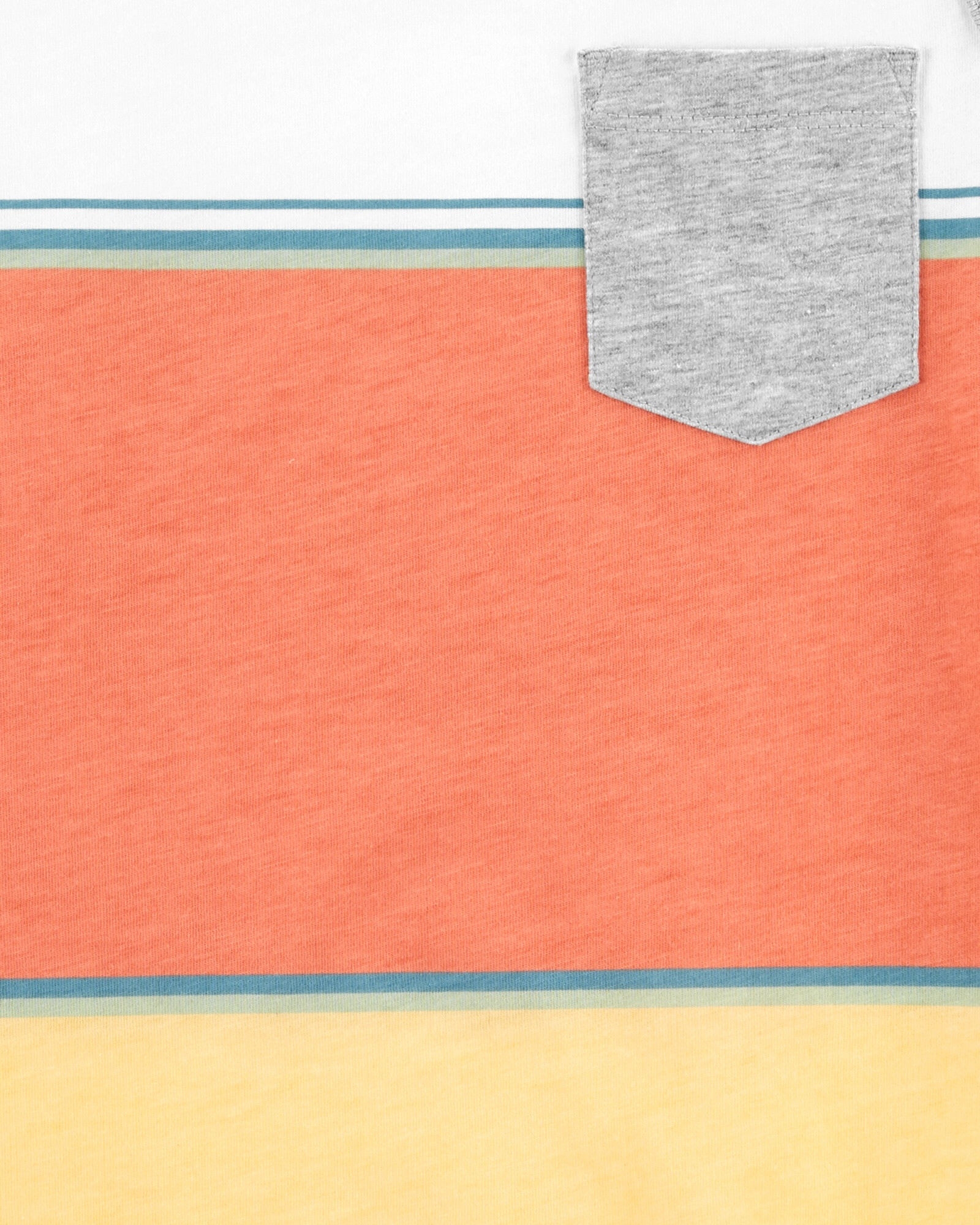 Musculosa de algodón diseño bloque de colores Sin color