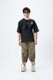 BERMUDA SKATER PRINT Verde Militar