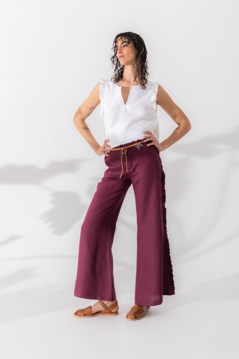 PANTALON MEBA Uva