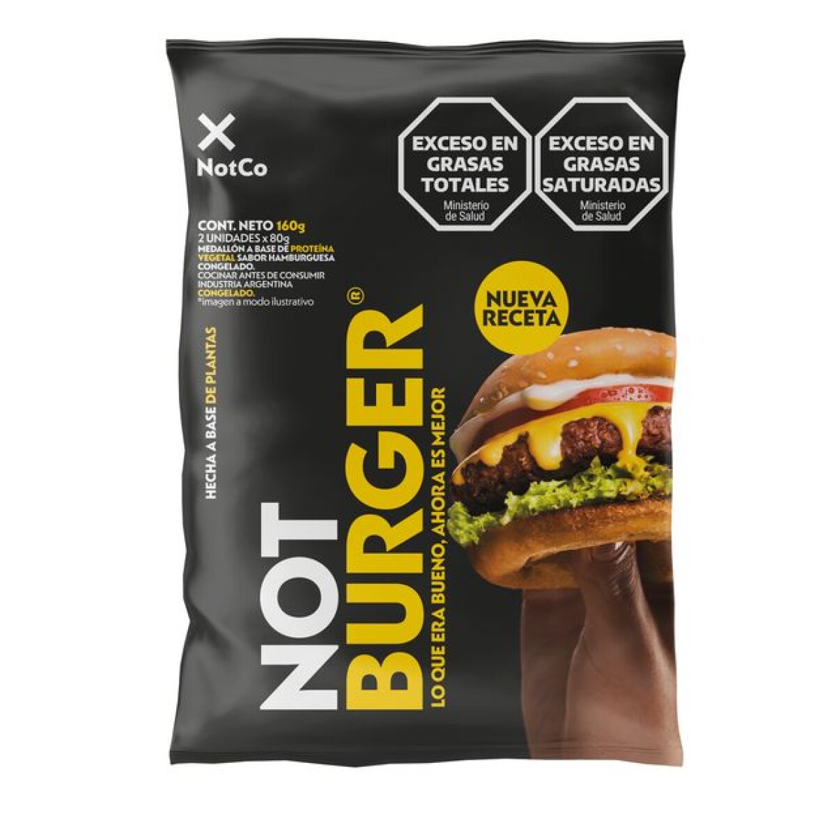 Not Burger Nueva Receta x2 
