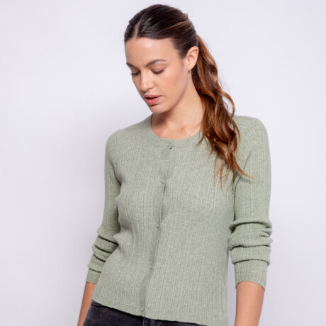 CARDIGAN MARTINA Verde Seco