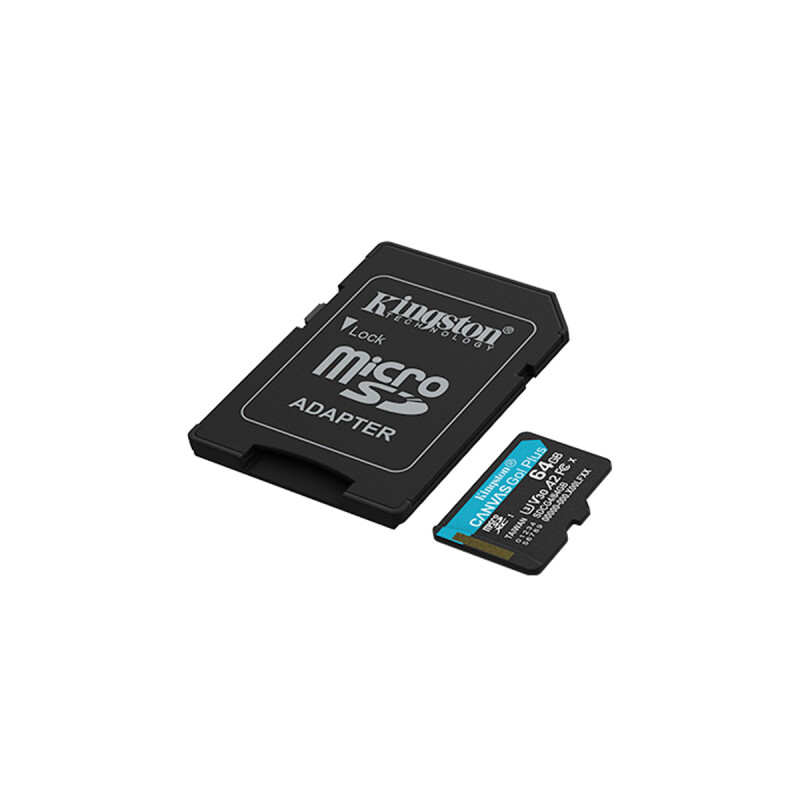 Memoria Kingston Micro SDCG4 64GB Canvas Go Plus V30 Memoria Kingston Micro SDCG4 64GB Canvas Go Plus V30