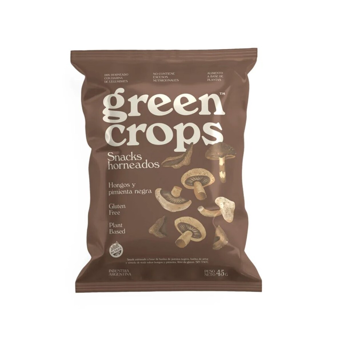 Snacks Horneados Green Crops GRE002 sin Gluten 95GR 