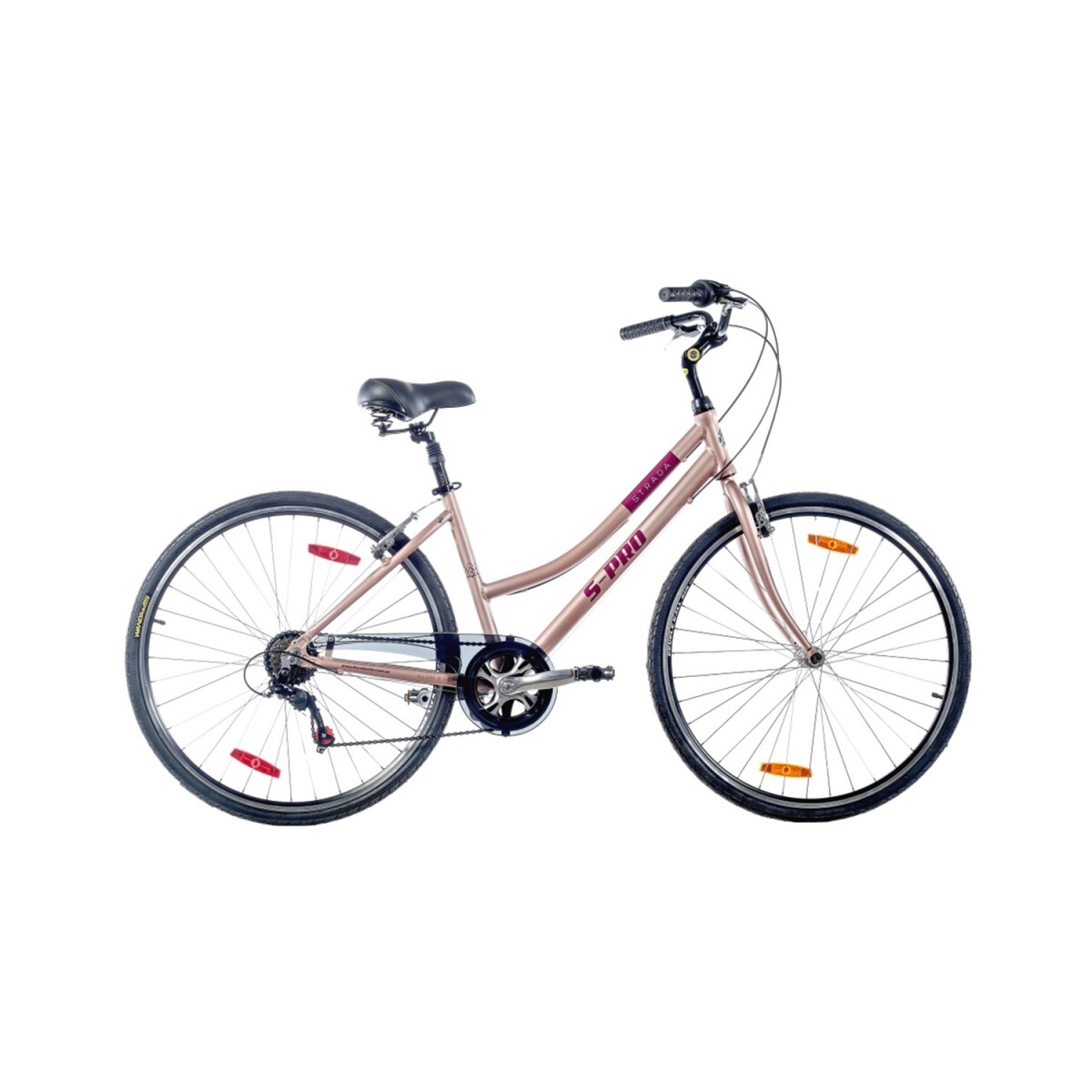 Bicicleta S-PRO Strada Lady rodado 28 Shimano 7 cambios - Rosa 