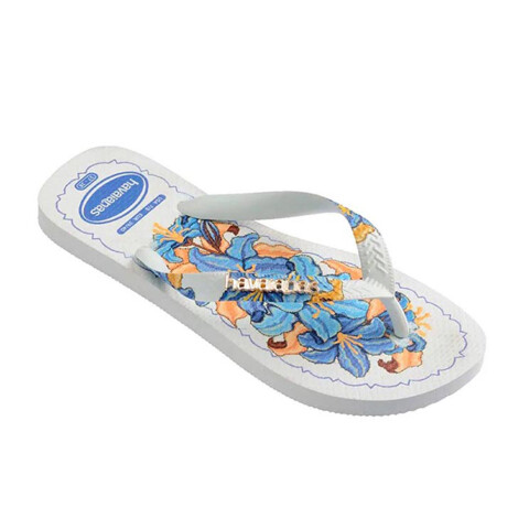 Sandalias Havaianas Top Tropicalia Vibes Ii Mujer Blanco