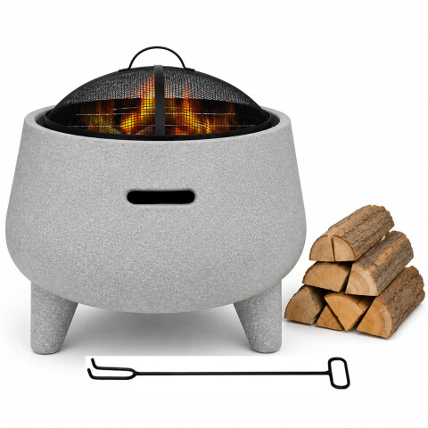 Brasero Fogón Quemador Redondo Fire King Dw639 BRASERO FIRE KING 60X60 DW639