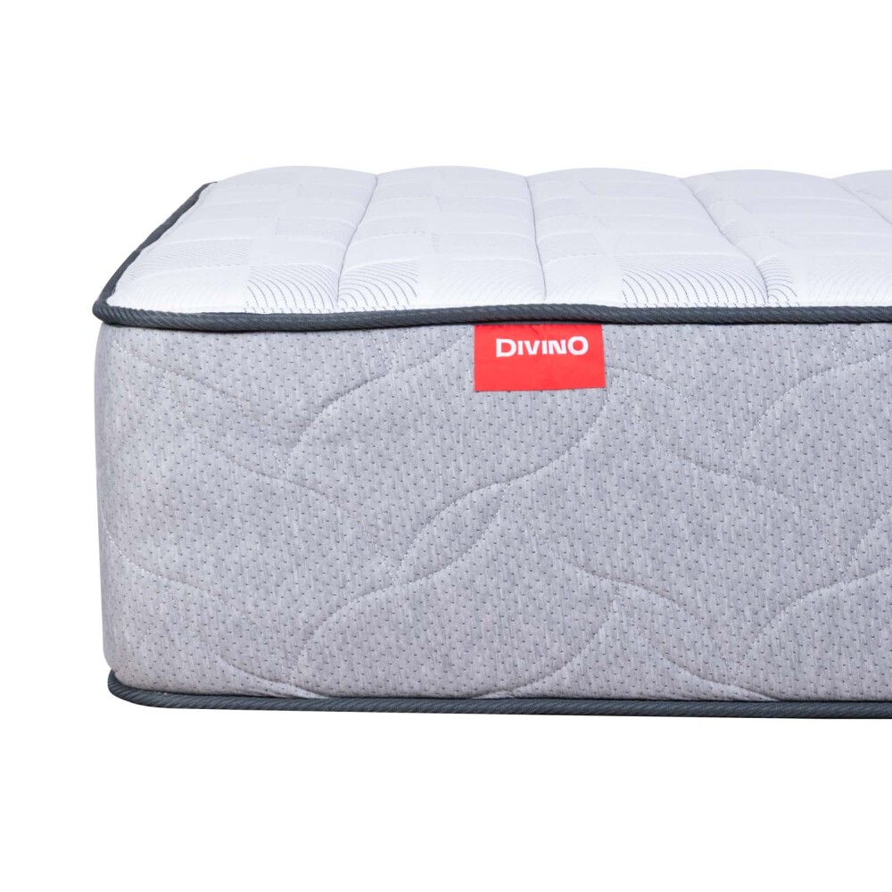 COLCHÓN 1 1/2 PLAZA RESORTES-POCKET NATURAL-BEIGE TOFFEE