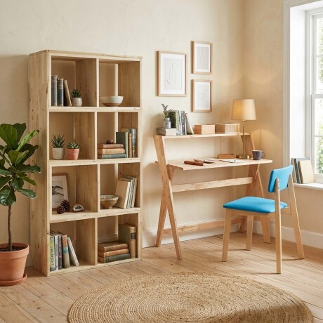 BIBLIOTECA + ESCRITORIO ZIGZAG