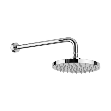 GRIFERIA ROSETA DUCHA ARTICULADA REDONDA BRILLO CROMO BAÑO CROMO
