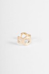 Earcuff calado dorado