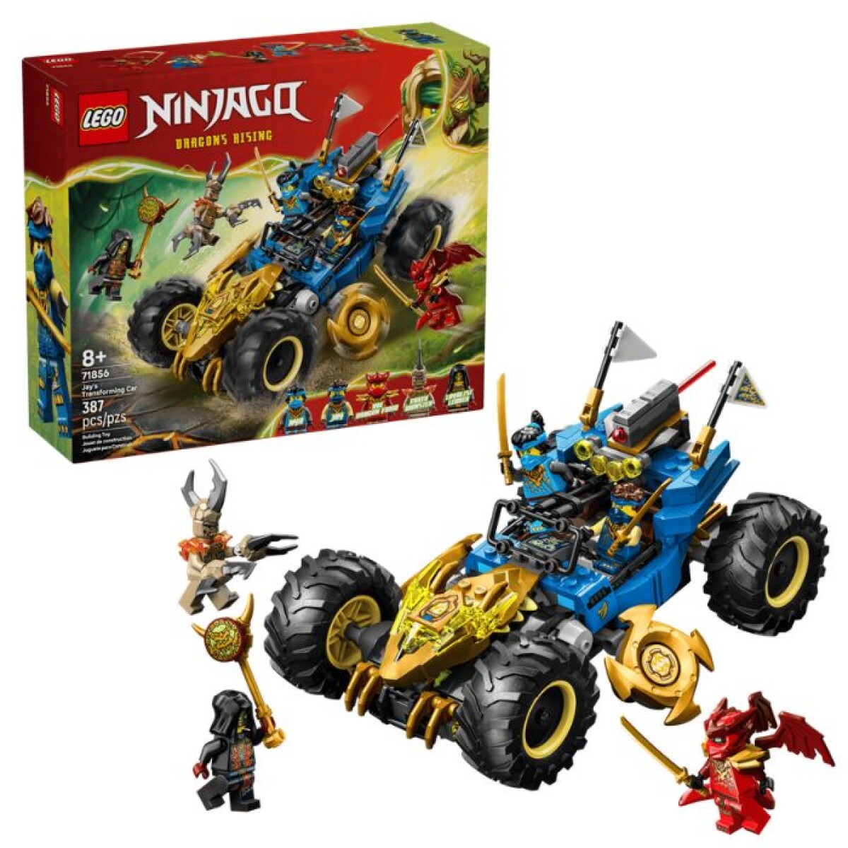 Lego® Ninjago® Auto Transformable De Jay Juguete 