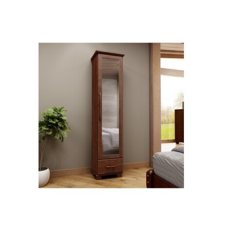 ZAPATERA FINESTRA OURO 1 PUERTA 1 CAJON CON ESPEJO CAFE ZAPATERA FINESTRA OURO 1 PUERTA 1 CAJON CON ESPEJO CAFE