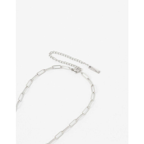 Cadena De Acero Inicial Letra ''l'' Combinacion Bicolor