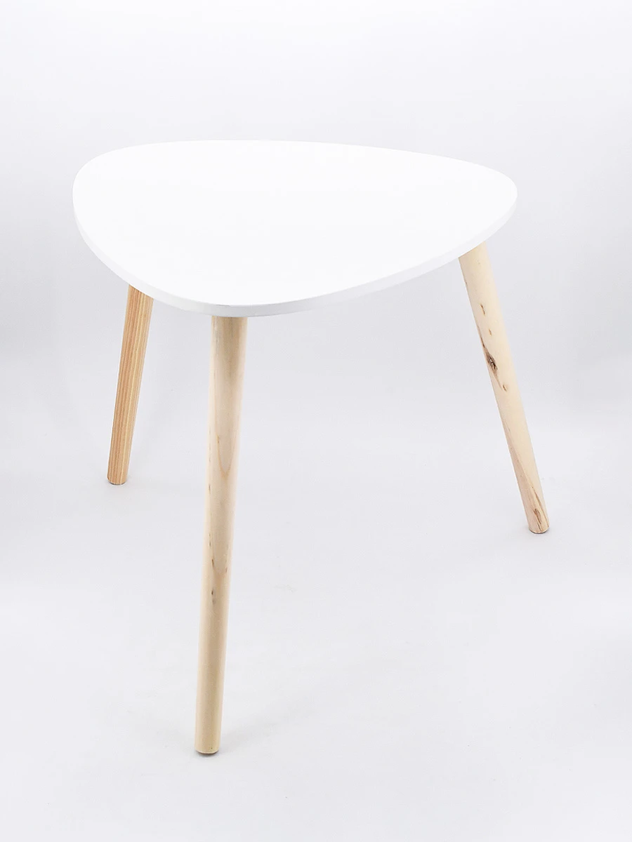 MESA TRIANGULAR - BLANCO 