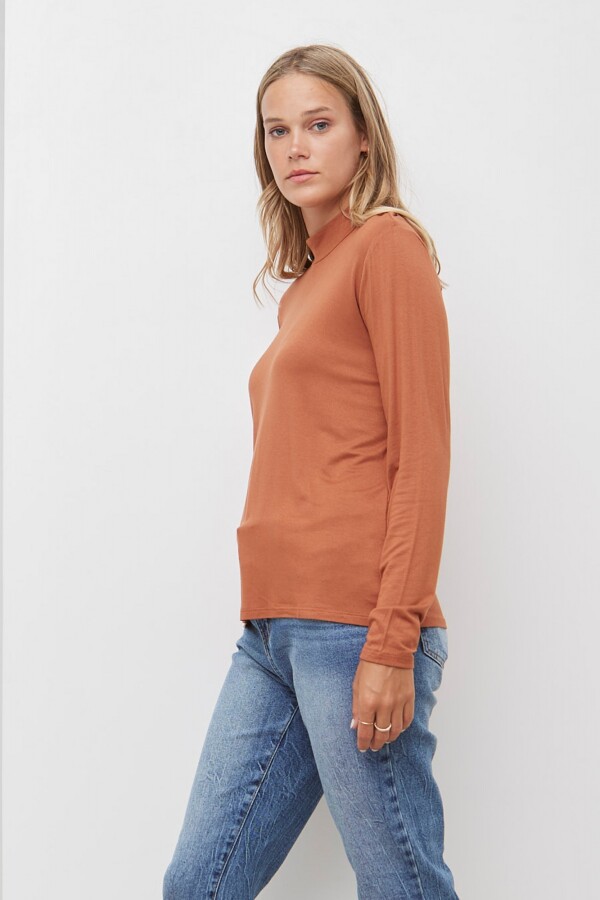 Polera Modal TERRACOTA