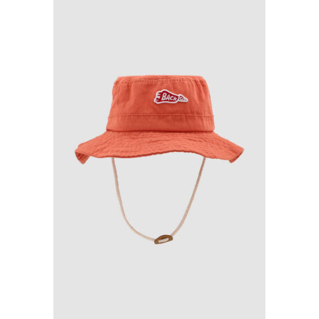 Gorro pescador infantil Hot coral