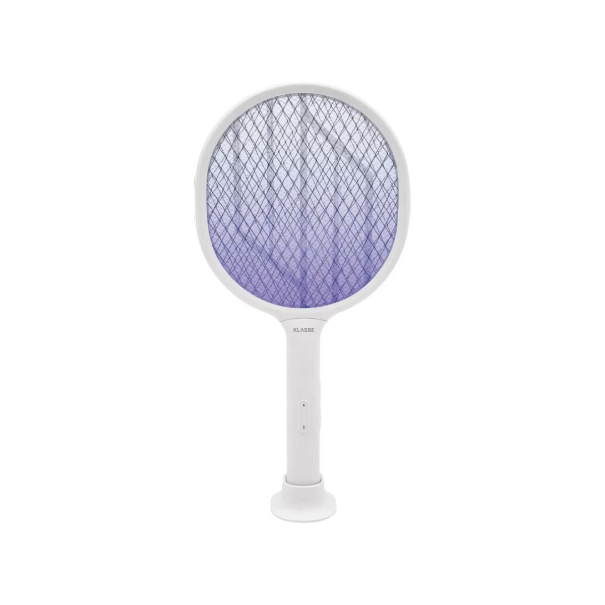 Raqueta mata mosquitos Klasse recargable | Descarga de 5V. | Color blanco 