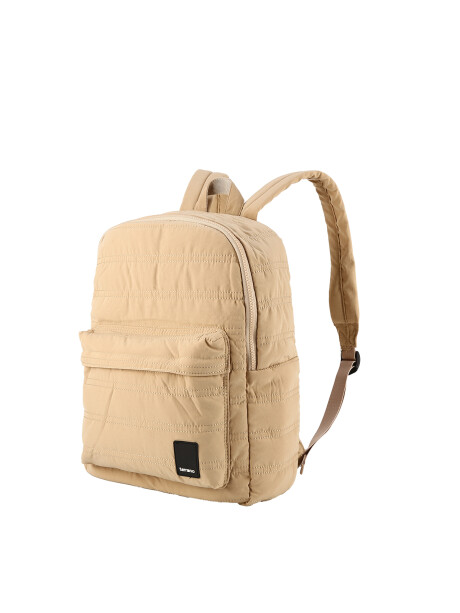 MOCHILA QUILTING Beige