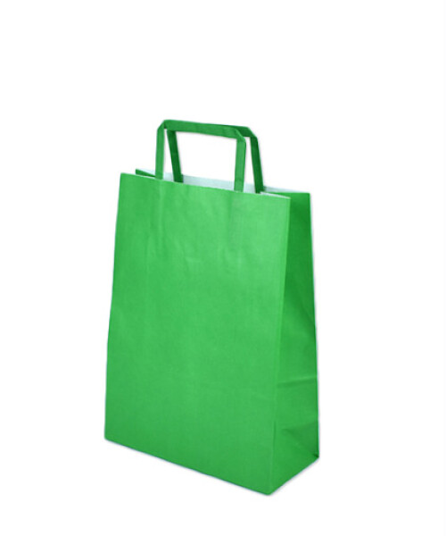 Bolsa lisa acuario 22x10x30 cm VERDE