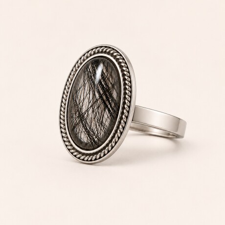 Anillo Cuarzo Rutilado - Plata 925 Anillo Cuarzo Rutilado - Plata 925
