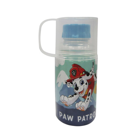 Botella 2 en 1, Botella 300 ml + Taza 100 ml Paw patrol U