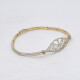 Pulsera Antigua En Oro 18K Y Diamantes Pulsera Antigua En Oro 18K Y Diamantes