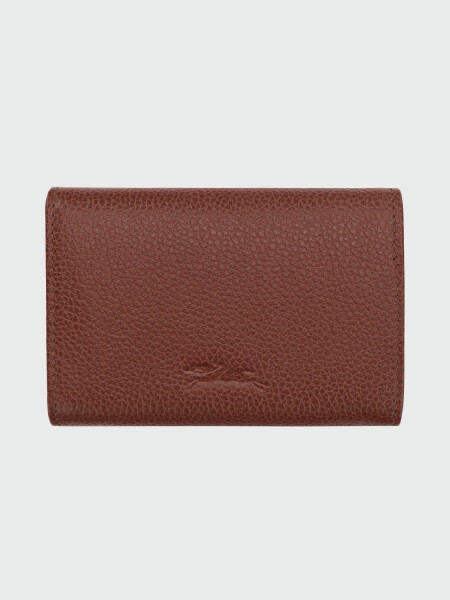 LONGCHAMP - Le Foulonné Compact Wallet Alta Automática