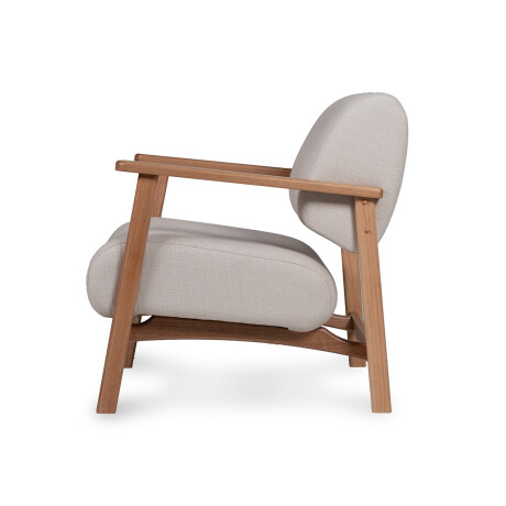 Butaca Toscana - Tela Rústica 218-G2 (Cruda)