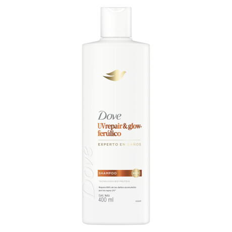 Shampoo Dove Uv Repair & Glow + Ferúlico 400ml Shampoo Dove Uv Repair & Glow + Ferúlico 400ml