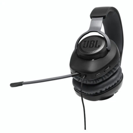 Auriculares Cableados Gamer JBL Quantum 100 Con Micrófono - Black Auriculares Cableados Gamer JBL Quantum 100 Con Micrófono - Black
