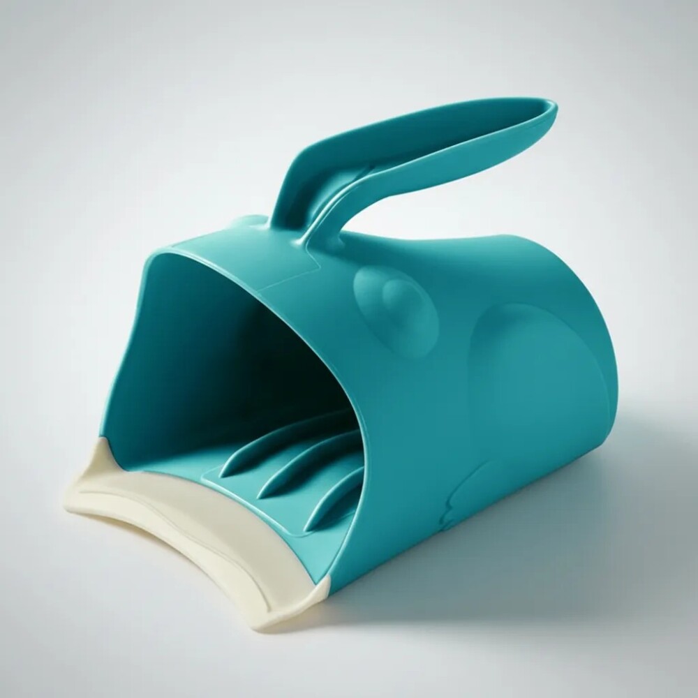 Jarra para baño mk celeste