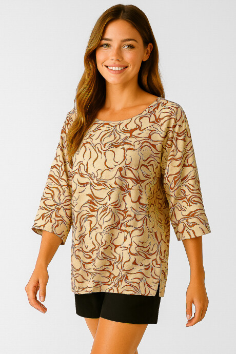 Blusa Phorine Estampado 1