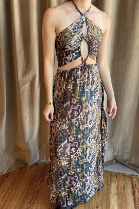 Vestido Gardenia Print