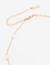 Collares Cortos Perla Collar Corto Con Beads Y Perla Sintética. - Dorado