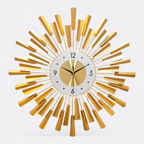 Reloj De Pared Flechas Doradas Cuadradas Reloj De Pared Flechas Doradas Cuadradas