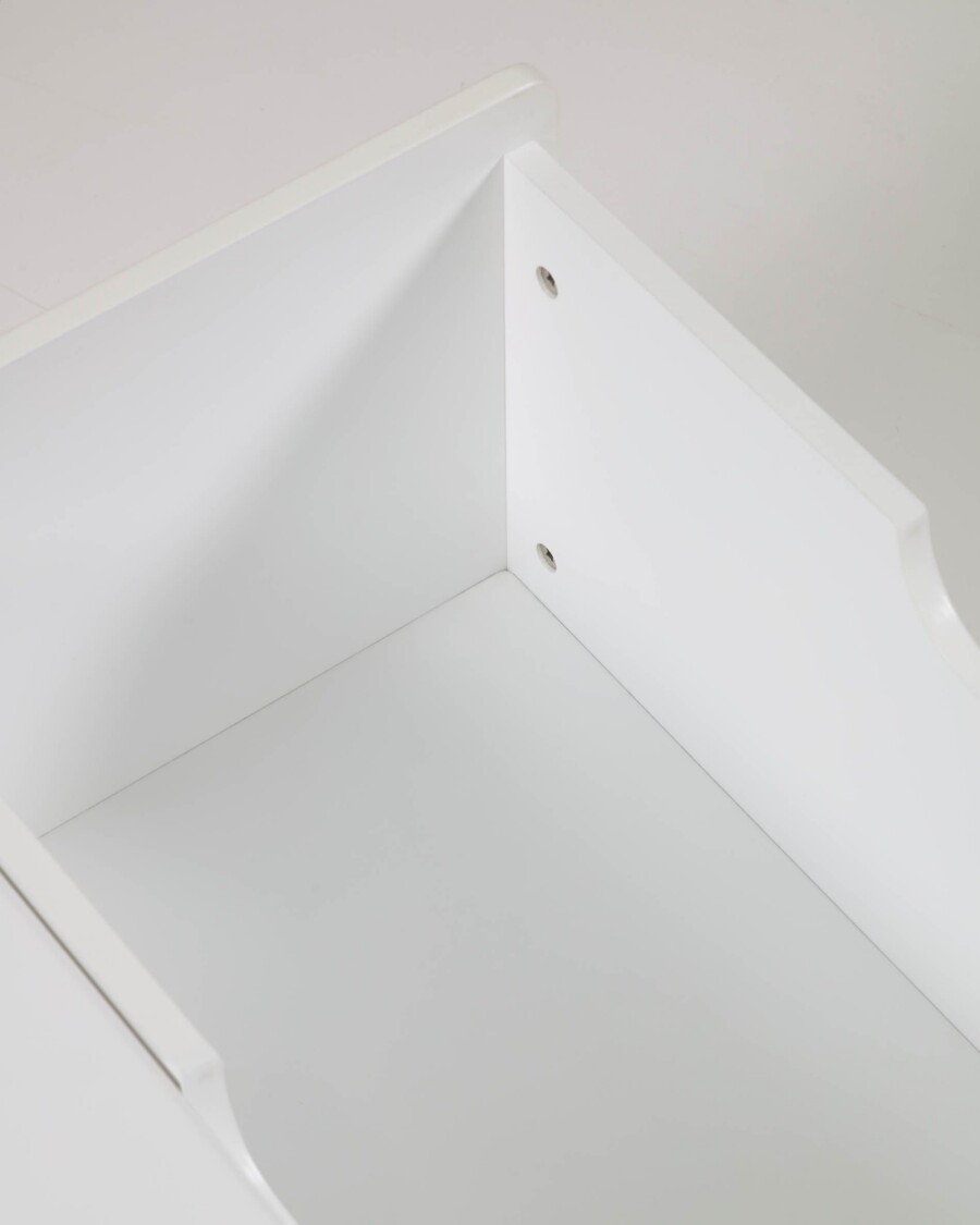 Nunila Baúl de MDF blanco