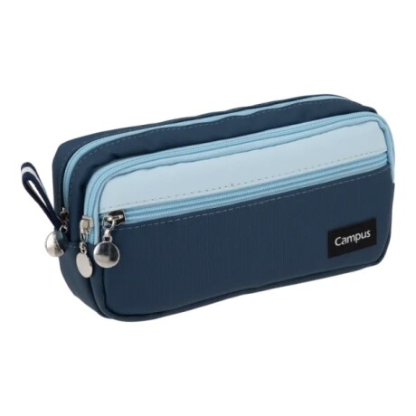 Cartuchera Campus Color Intenso Azul